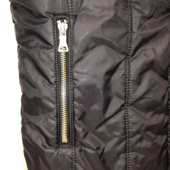 Guess Jeans M Ladies Black Quilted Puffer Jacket - Picture 6 of 14